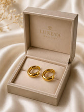 Gold Plated Minimalist Hoop