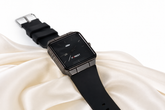 FOREST Black Square Analog Watch