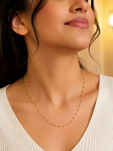 Premium Gold Beaded Chain Necklace