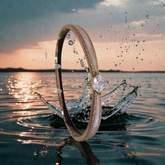 Celestia Geometric Crystal Inlay Bracelet