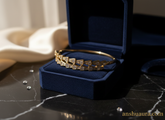 The Ethereal Serpent Bangle
Sub-title: Timeless Elegance in 18K Gold & Hand-Set Diamonds