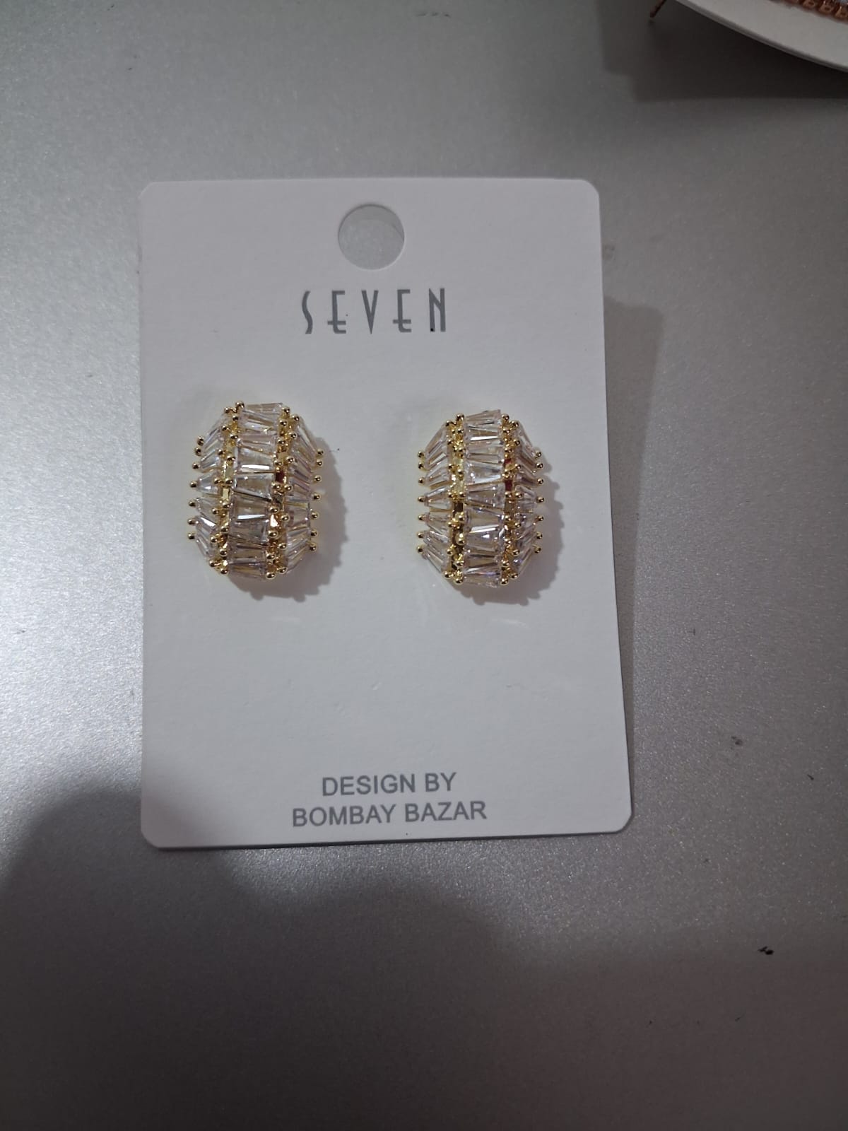 Elegant Baguette Cut Daily Wear Studs