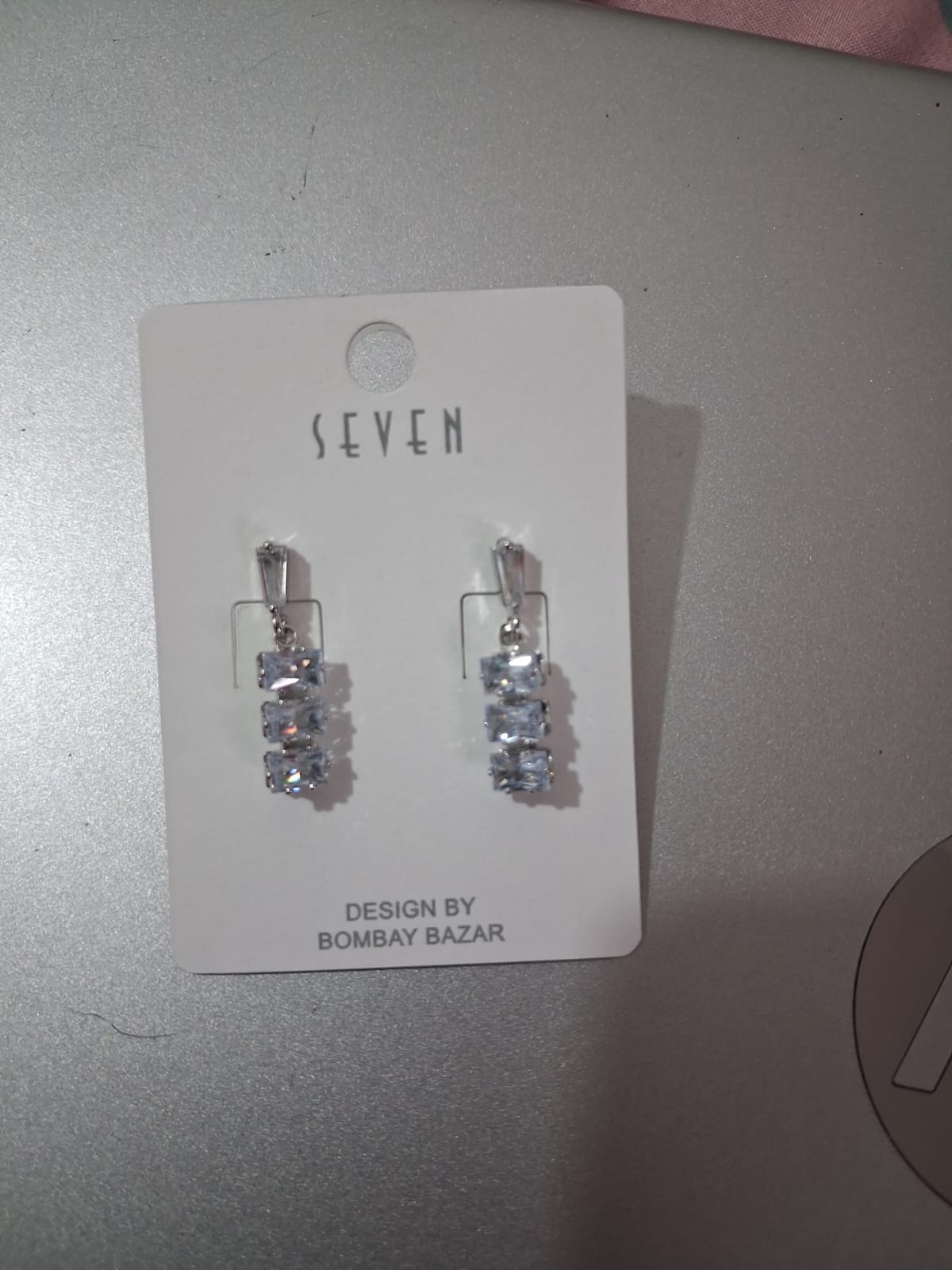 Gold-Tone Crystal and Opal-Effect Flower Studs