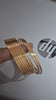 Timeless Elegance Gold-Plated Sleek Textured Bangles (Set of 8)