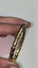 Golden Pebble Link Anti-Tarnish Bangle