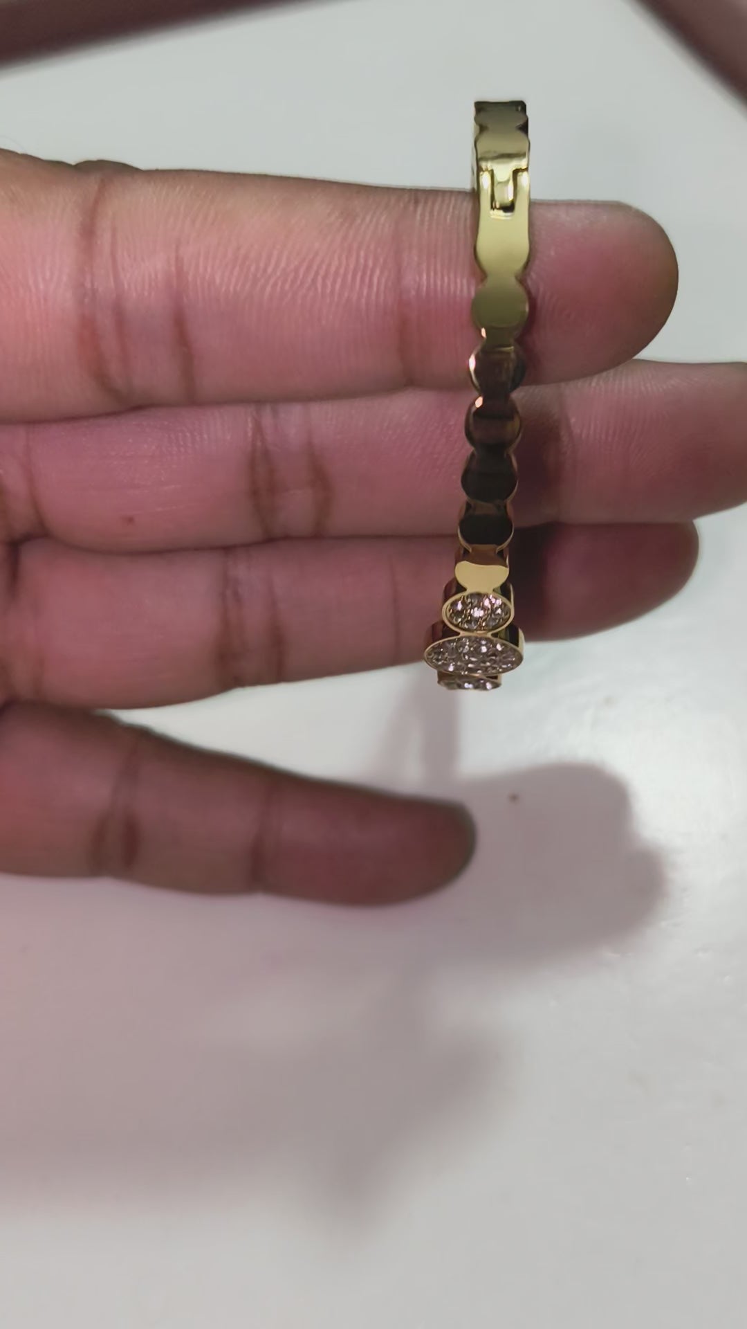 Celestial Trio Gold-Tone Crystal