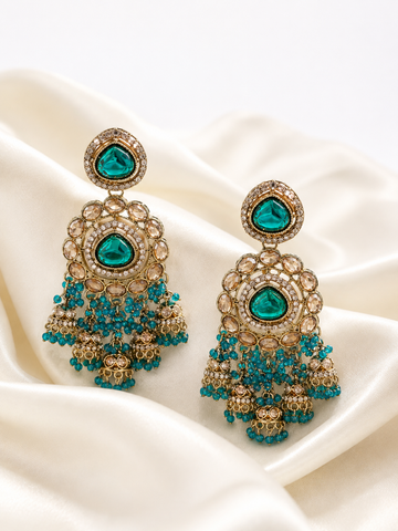 Chandbali Jhumka Earrings