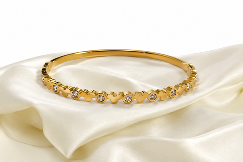 Crystal Gold bracelet