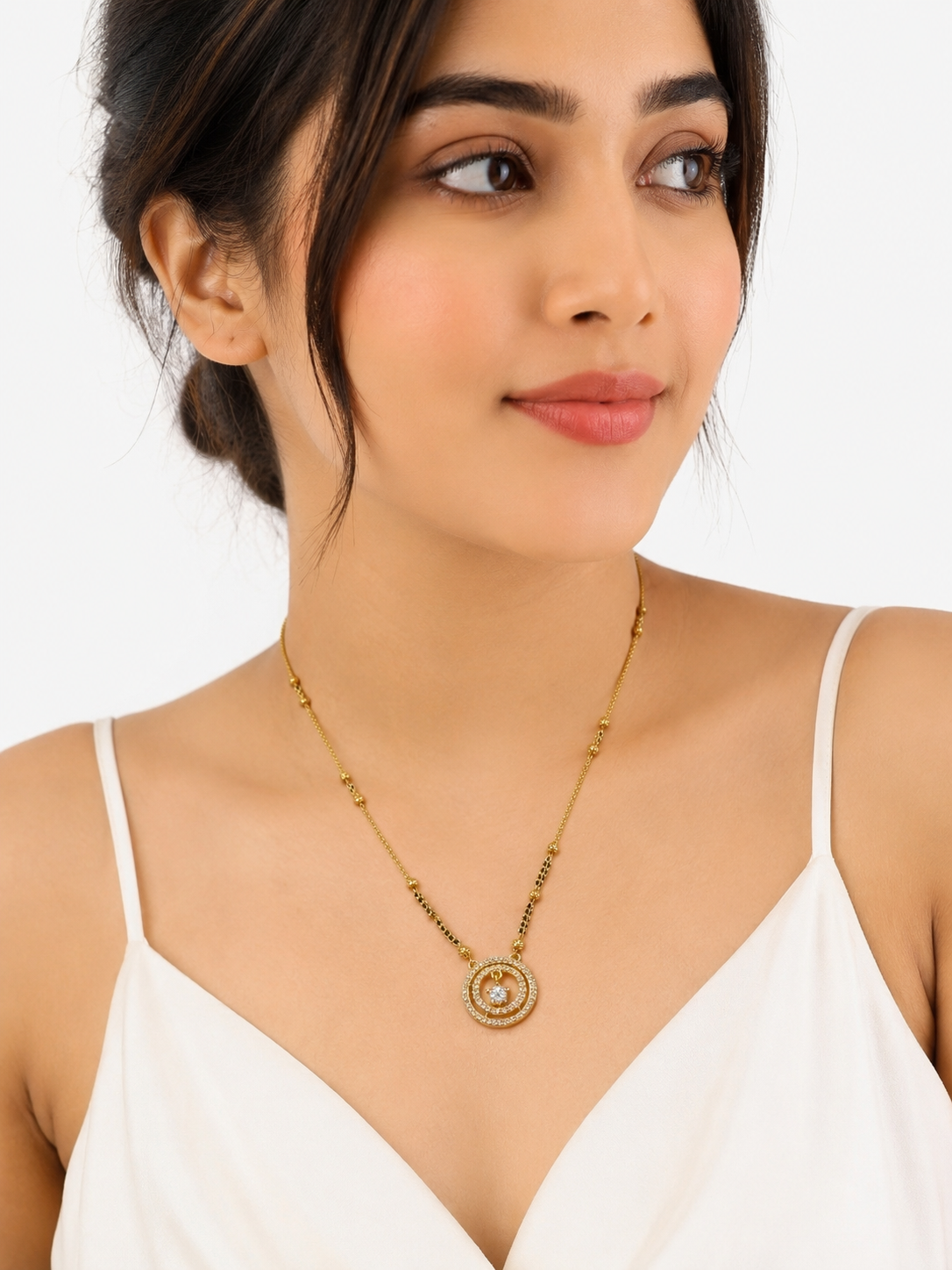 Celeste Halo Mangalsutra
