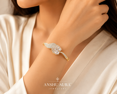 Celestial Crystal Statement Bracelet