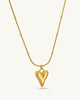 Amour Golden Heart Minimalist necklaces