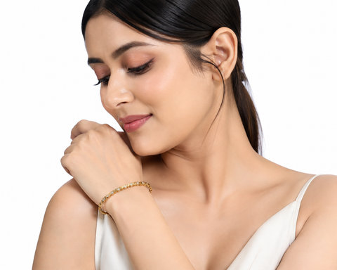 Crystal Gold bracelet