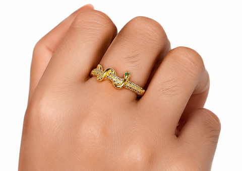 Serpent Luxe Ring
