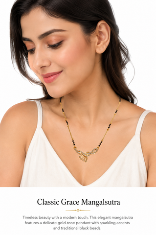 Elegant Bow Mangalsutra