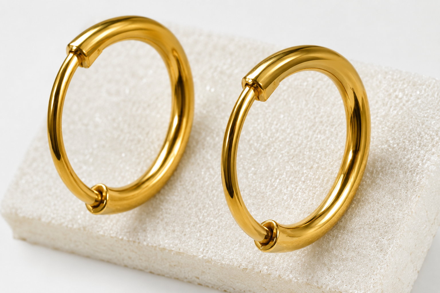 Classic Gold Hoop Earrings
