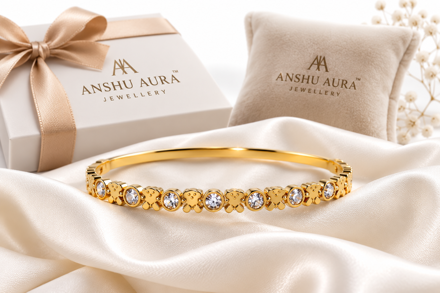 Crystal Charm bracelet
