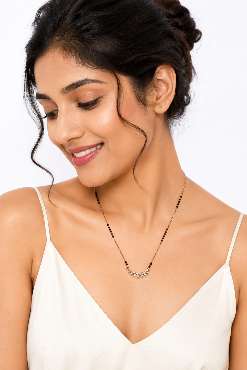 Elegant Black Bead Mangalsutra