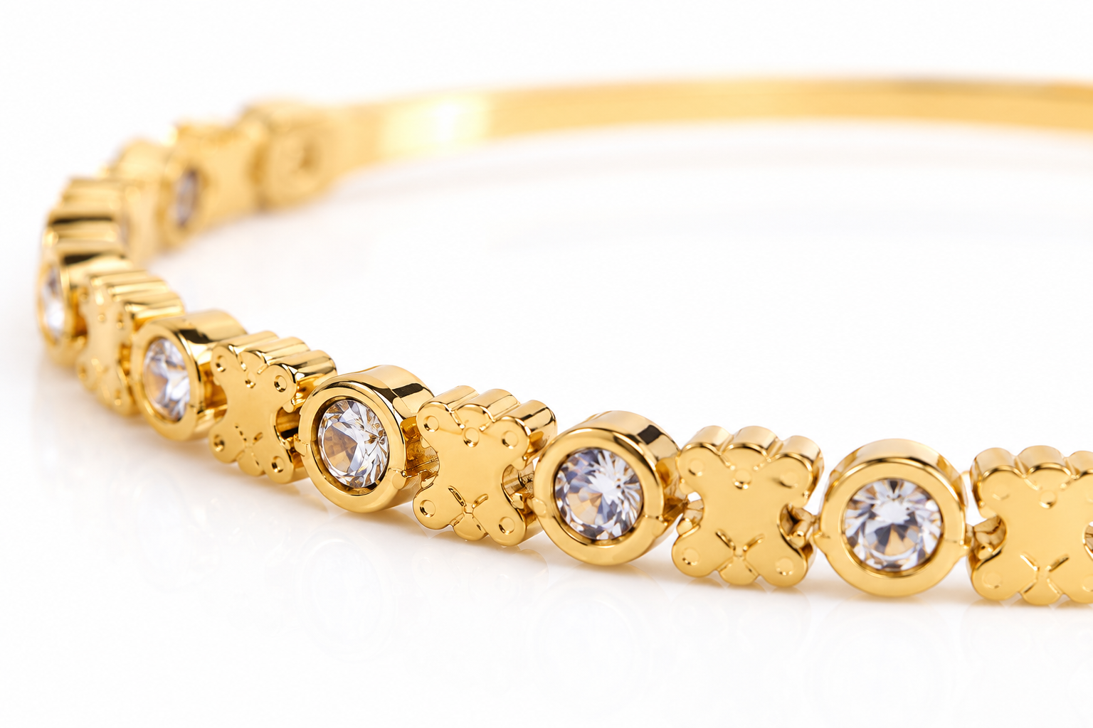 Crystal Charm bracelet