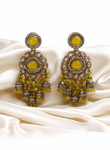 Chandbali Jhumka Earrings
