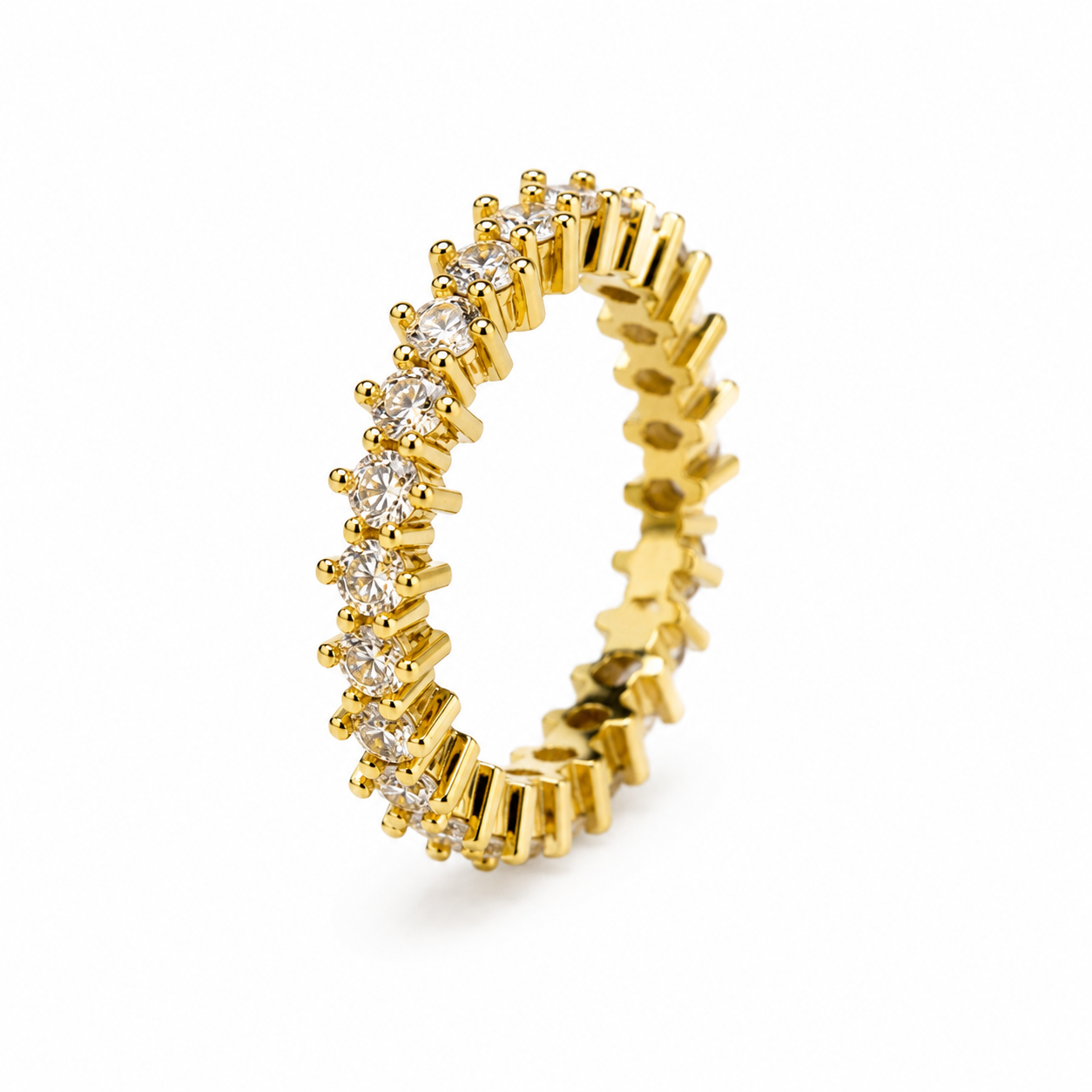 Celeste Crystal Eternity Ring