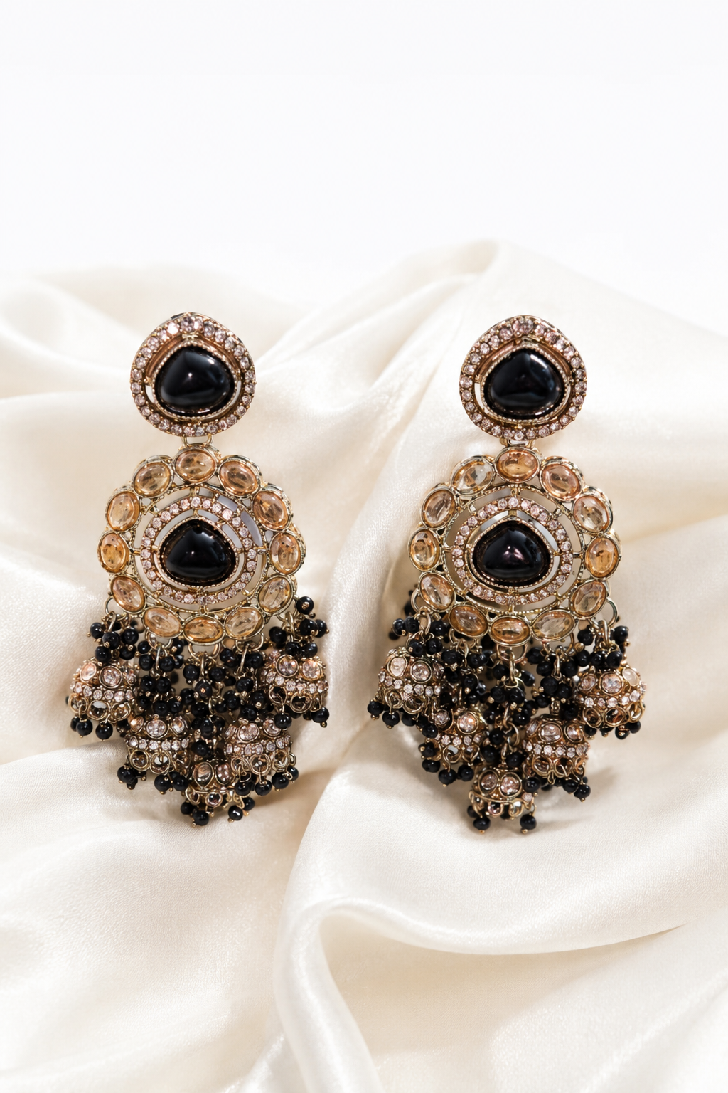 Chandbali Jhumka Earrings
