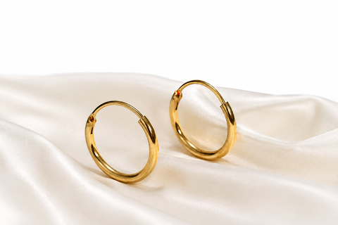 Classic Gold Hoop Earrings