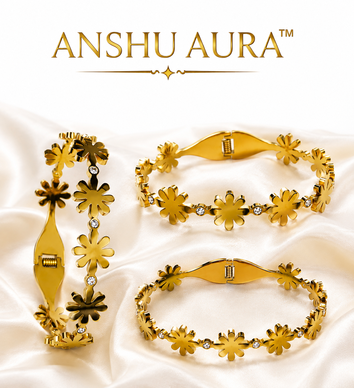 Golden Daisy Bracelet