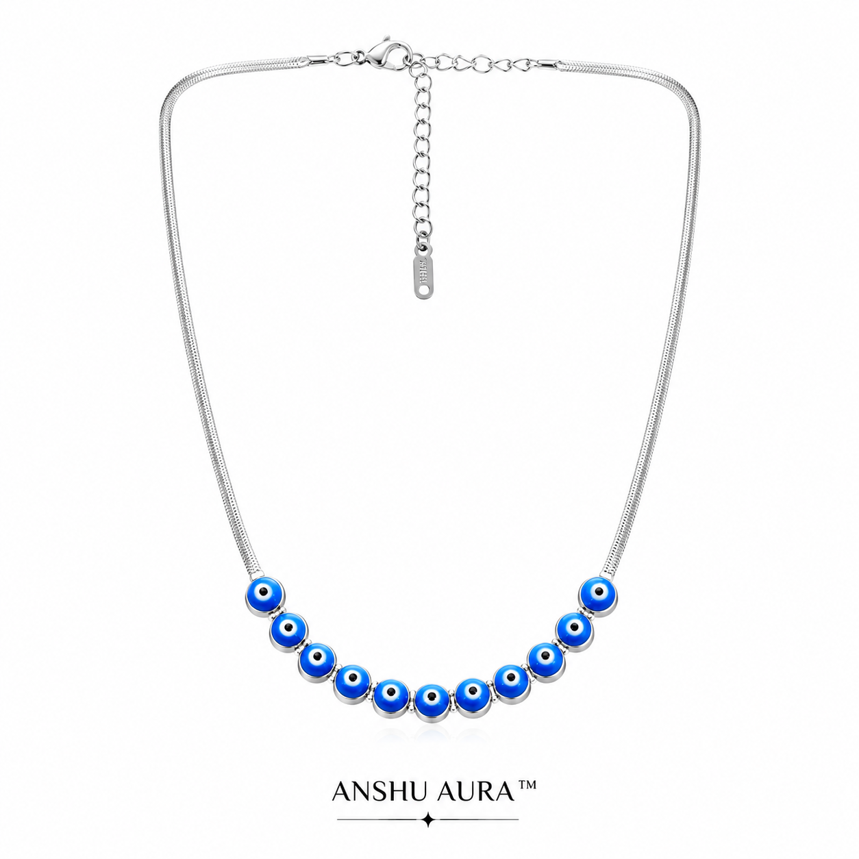 Blue Evil Eye Necklace