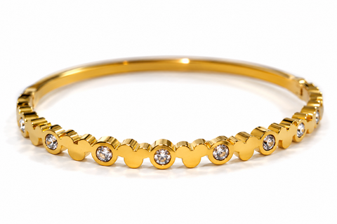 Crystal Gold bracelet