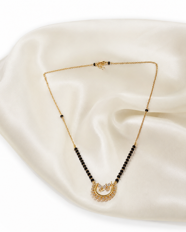Royal Black Bead Mangalsutra