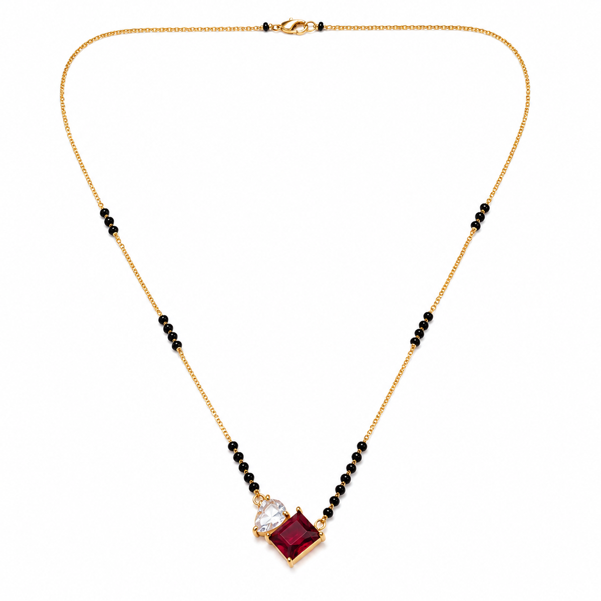 Ruby Glam Mangalsutra