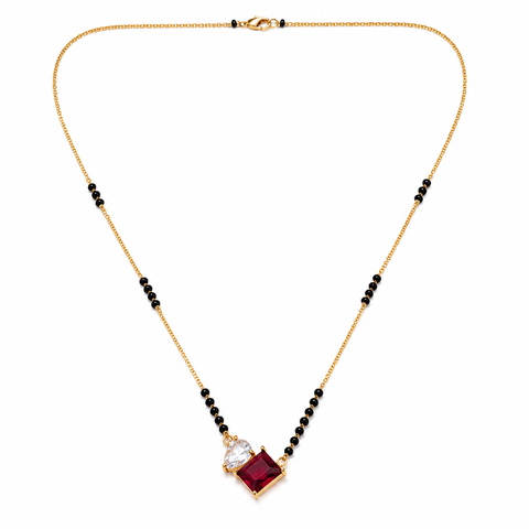 Ruby Glam Mangalsutra