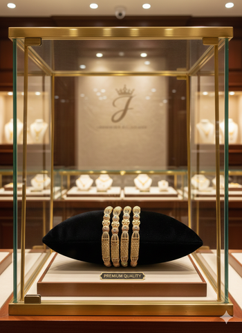 Anshu Aura | Exquisite Gold-Plated Designer Bangles & Jewelry