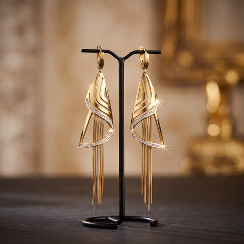 Luxe Tassel Drop Earrings