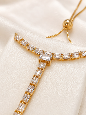 Crystal Drop Hand Chain