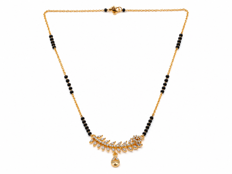 Elegant Black Bead Mangalsutra