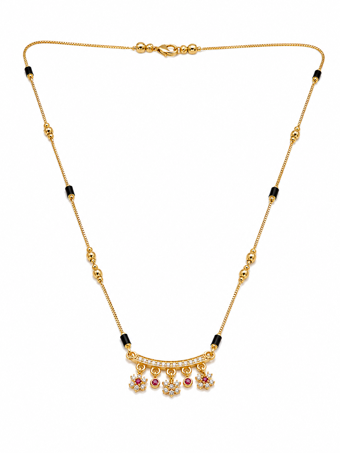 Ruby Drop Necklace