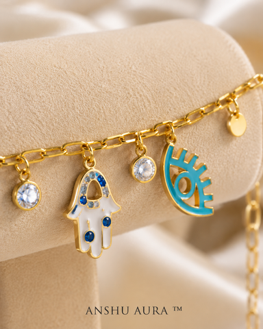 Evil Eye & Hamsa Charm