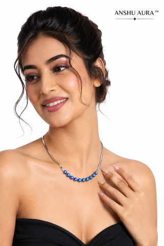 Blue Evil Eye Necklace