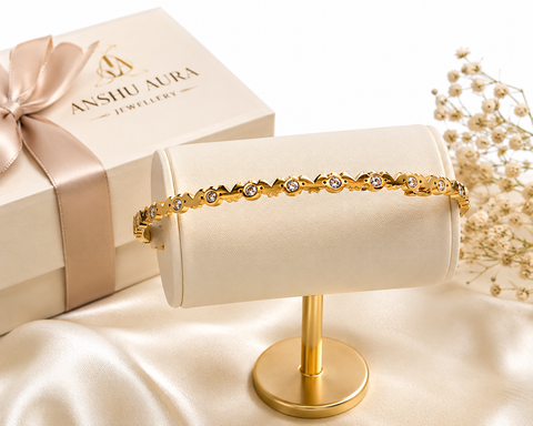 Crystal Gold bracelet