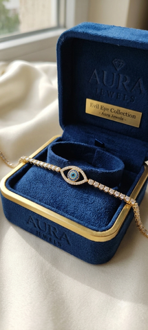 Tennis Evil Eye Bracelet