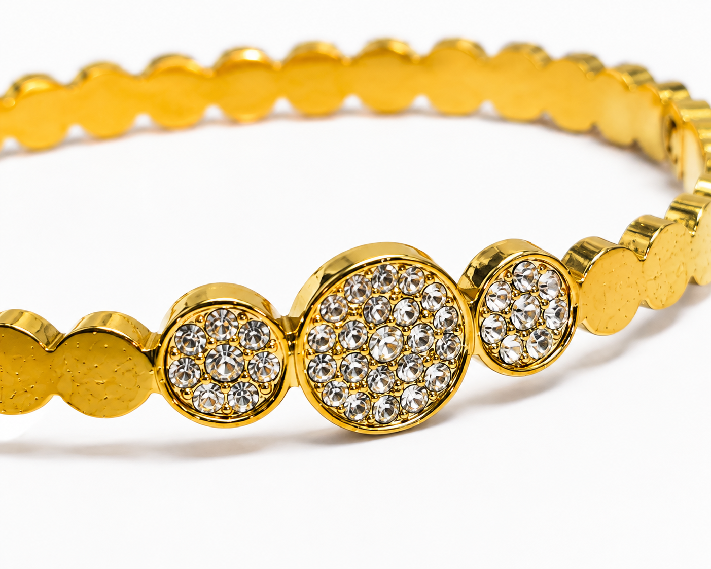 Celestial Trio Gold-Tone Crystal
