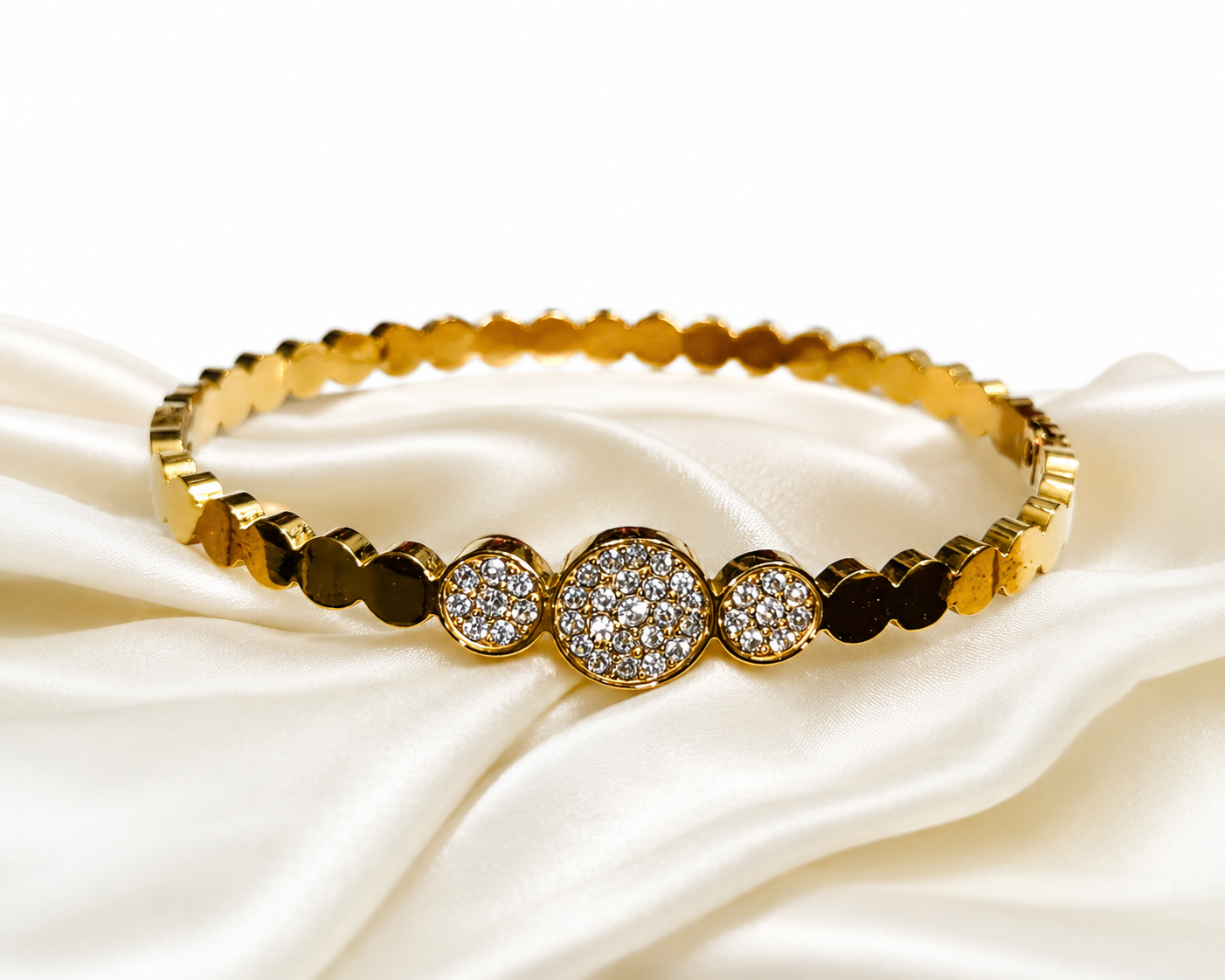 Celestial Trio Gold-Tone Crystal