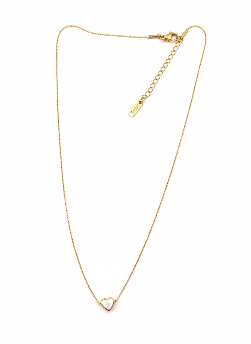 Aura Heart Signature – Timeless Dainty Chain