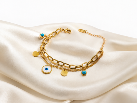 Evil Eye Charm Bracelet