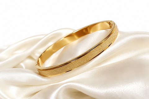 Gold Stardust Texture Anti-Tarnish Bracelet