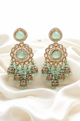 Chandbali Jhumka Earrings