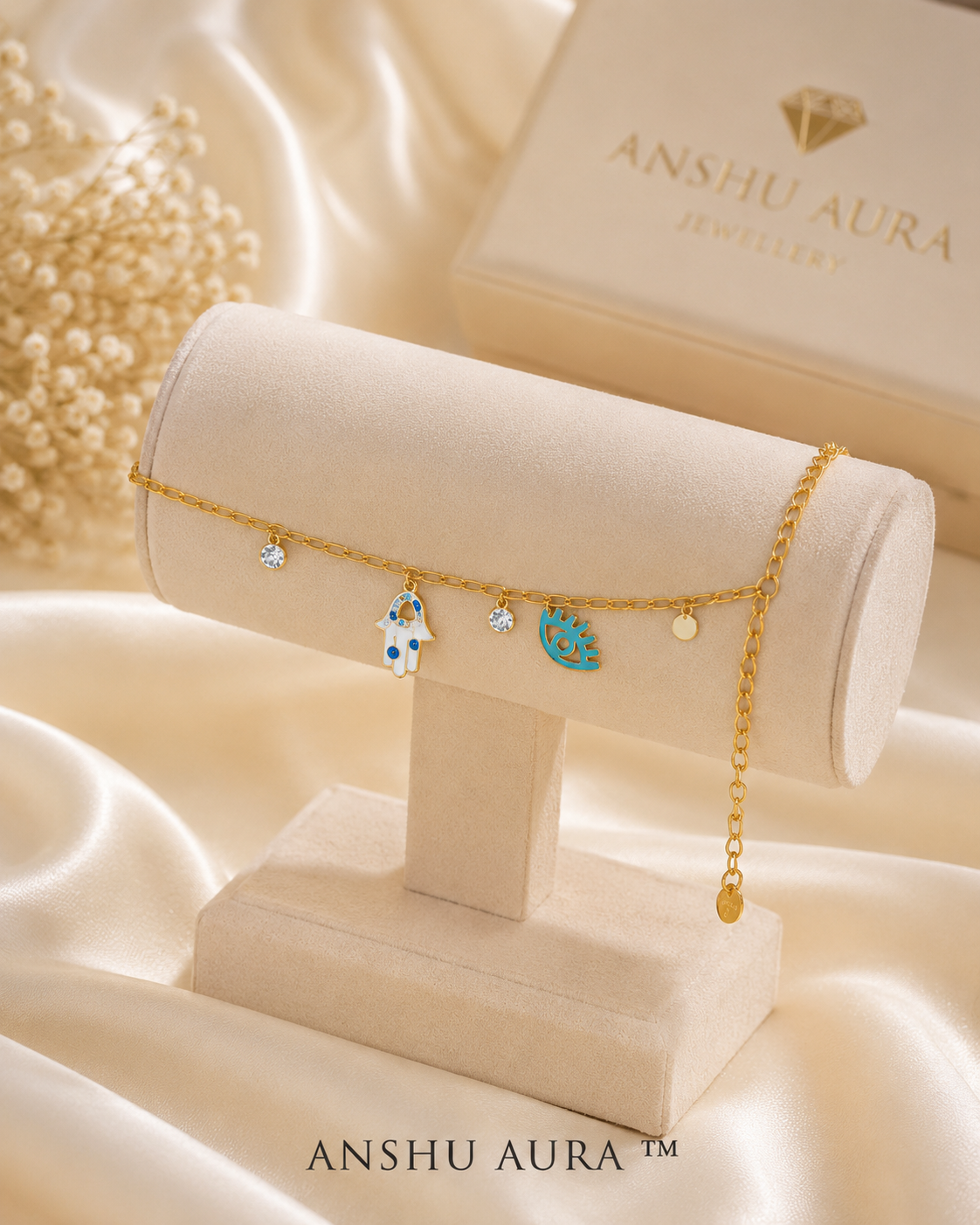 Evil Eye & Hamsa Charm