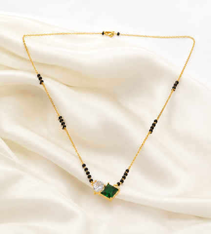 Emerald Mangalsutra