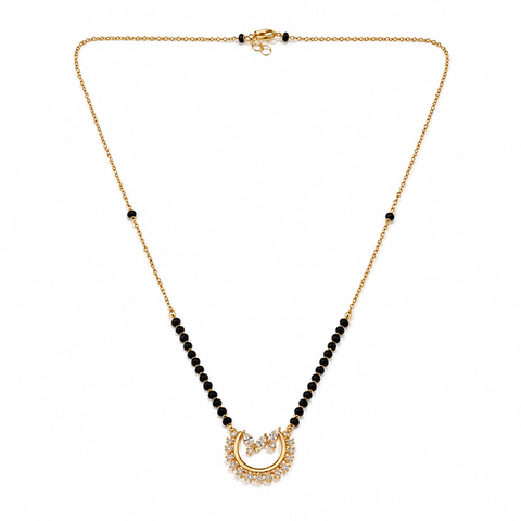 Royal Black Bead Mangalsutra